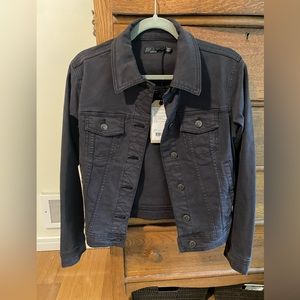 NWT Prana Slate Rim Black Denim Jacket XS